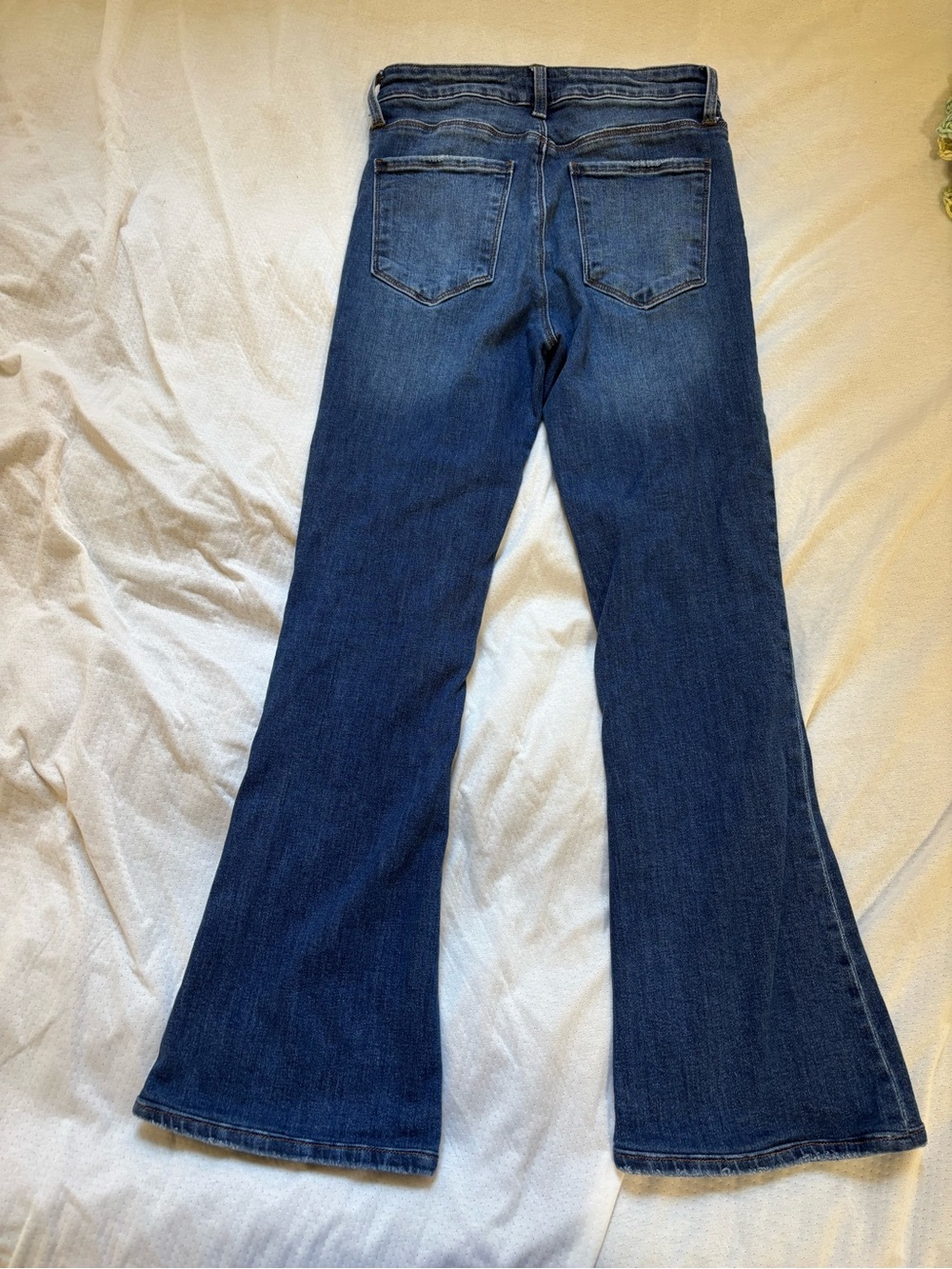 Kut from the Kloth High-Rise Wide-Leg Jeans in Dark Blue - Picture 10 of 10